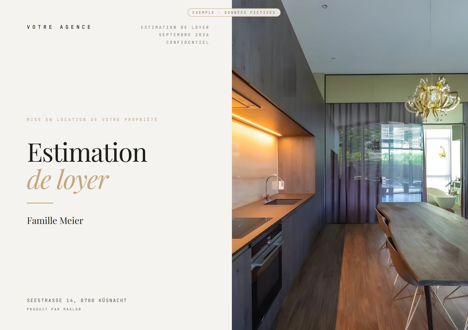 Dossier location dans Maklor